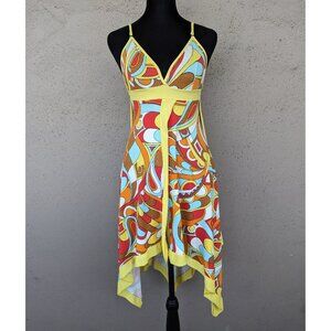 💜Colorful Geometric Print Dress by Satrustegui for Rebellion Dogs